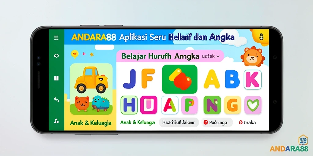 Tampilan antarmuka ANDARA88 yang interaktif dan menarik untuk belajar.